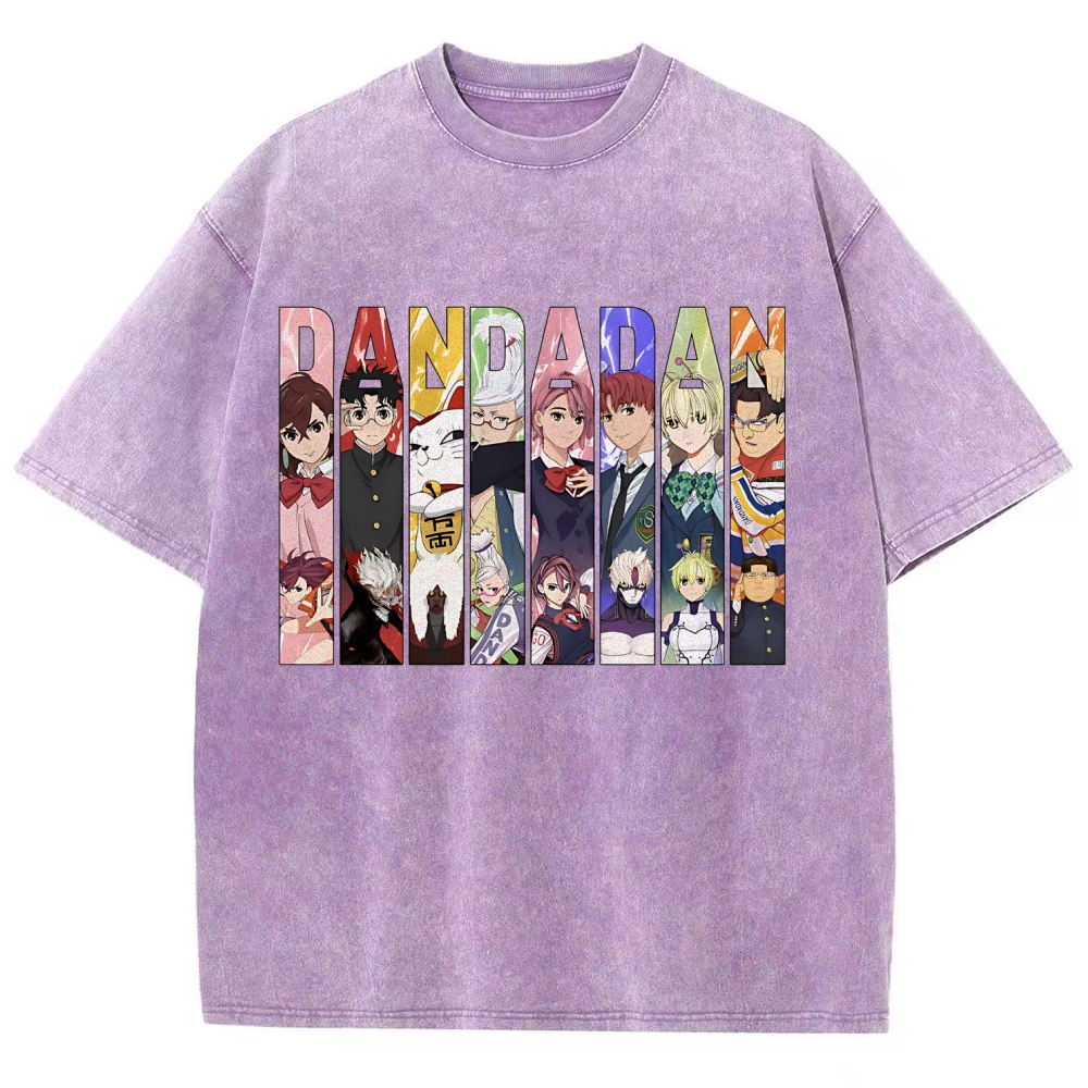 Dandadan | Unisex Fit Washed T-Shirt