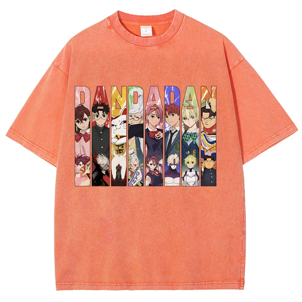 Dandadan | Unisex Fit Washed T-Shirt