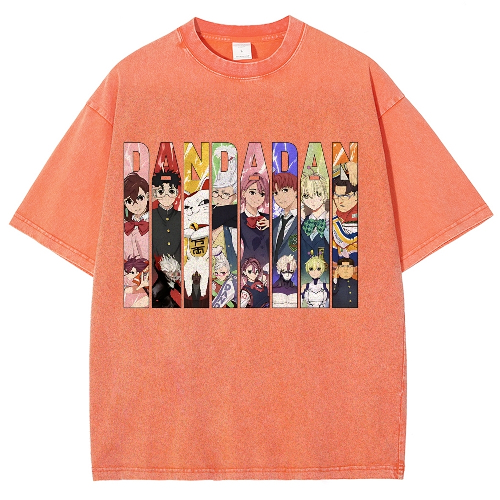 Dandadan | Unisex Fit Washed T-Shirt