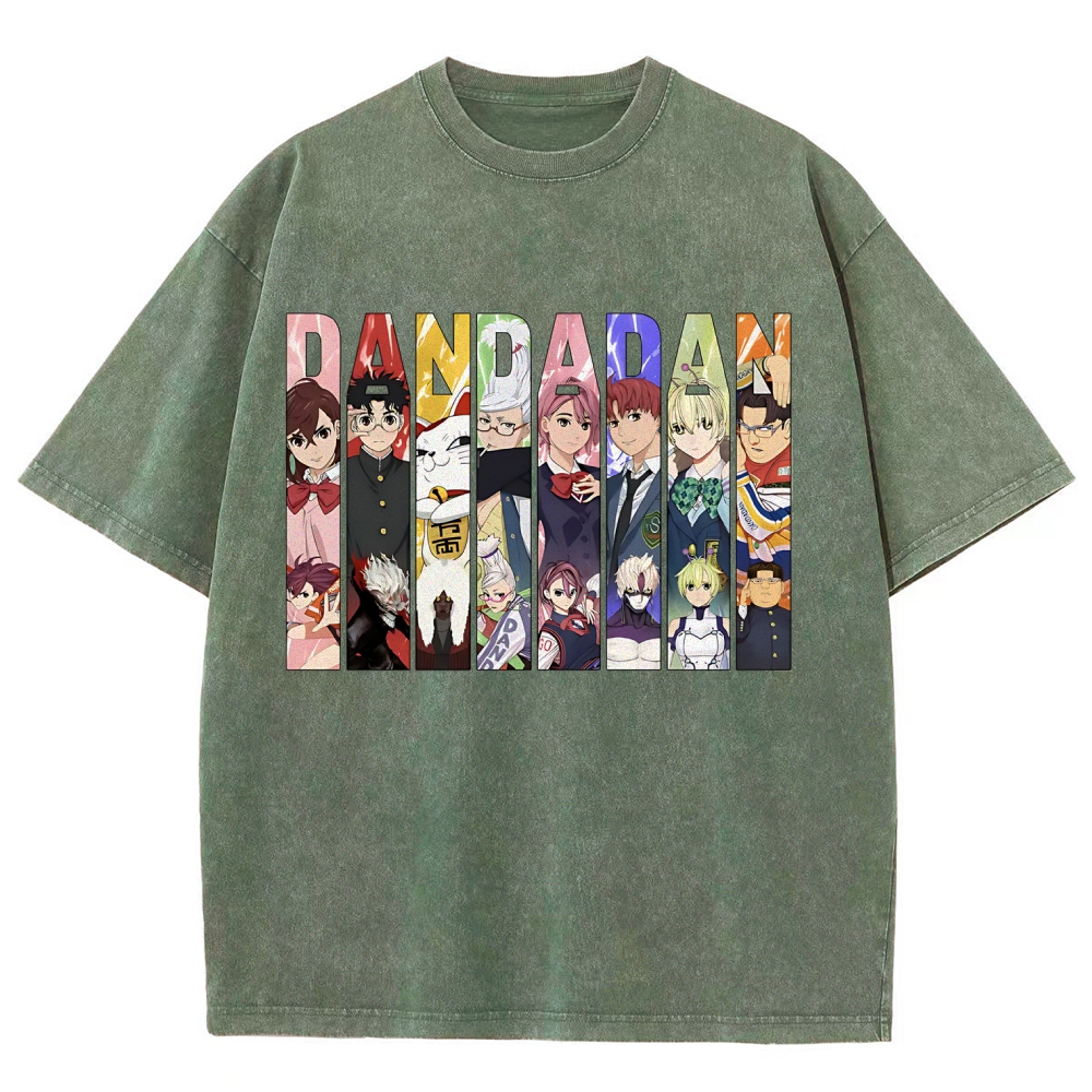 Dandadan | Unisex Fit Washed T-Shirt
