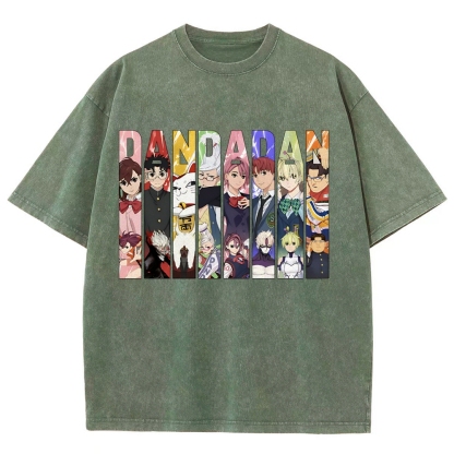 Dandadan | Unisex Fit Washed T-Shirt