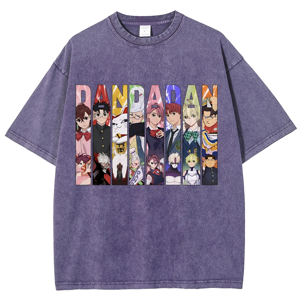 Dandadan | Unisex Fit Washed T-Shirt