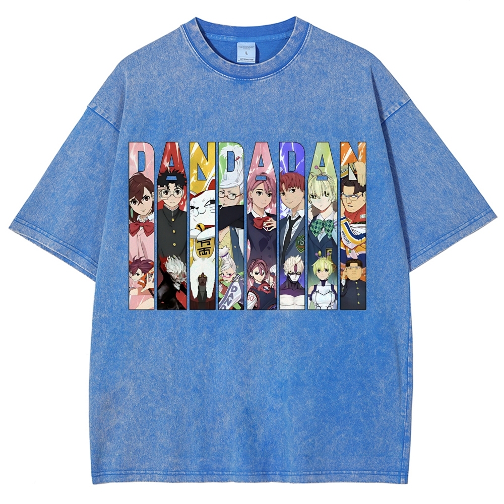 Dandadan | Unisex Fit Washed T-Shirt