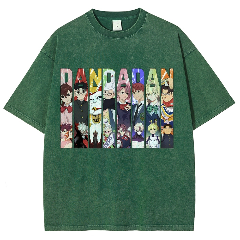 Dandadan | Unisex Fit Washed T-Shirt
