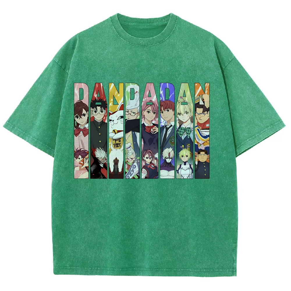 Dandadan | Unisex Fit Washed T-Shirt