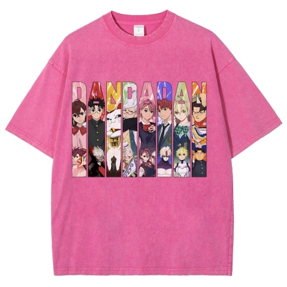 Dandadan | Unisex Fit Washed T-Shirt