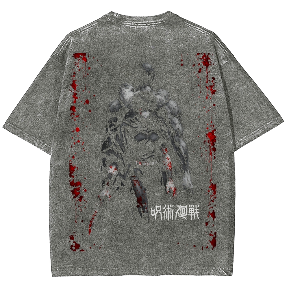 Jujutsu Kaisen Zenin Toji | Unisex Fit Washed T-Shirt