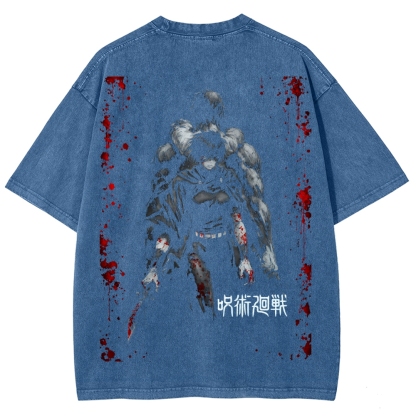 Jujutsu Kaisen Zenin Toji | Unisex Fit Washed T-Shirt