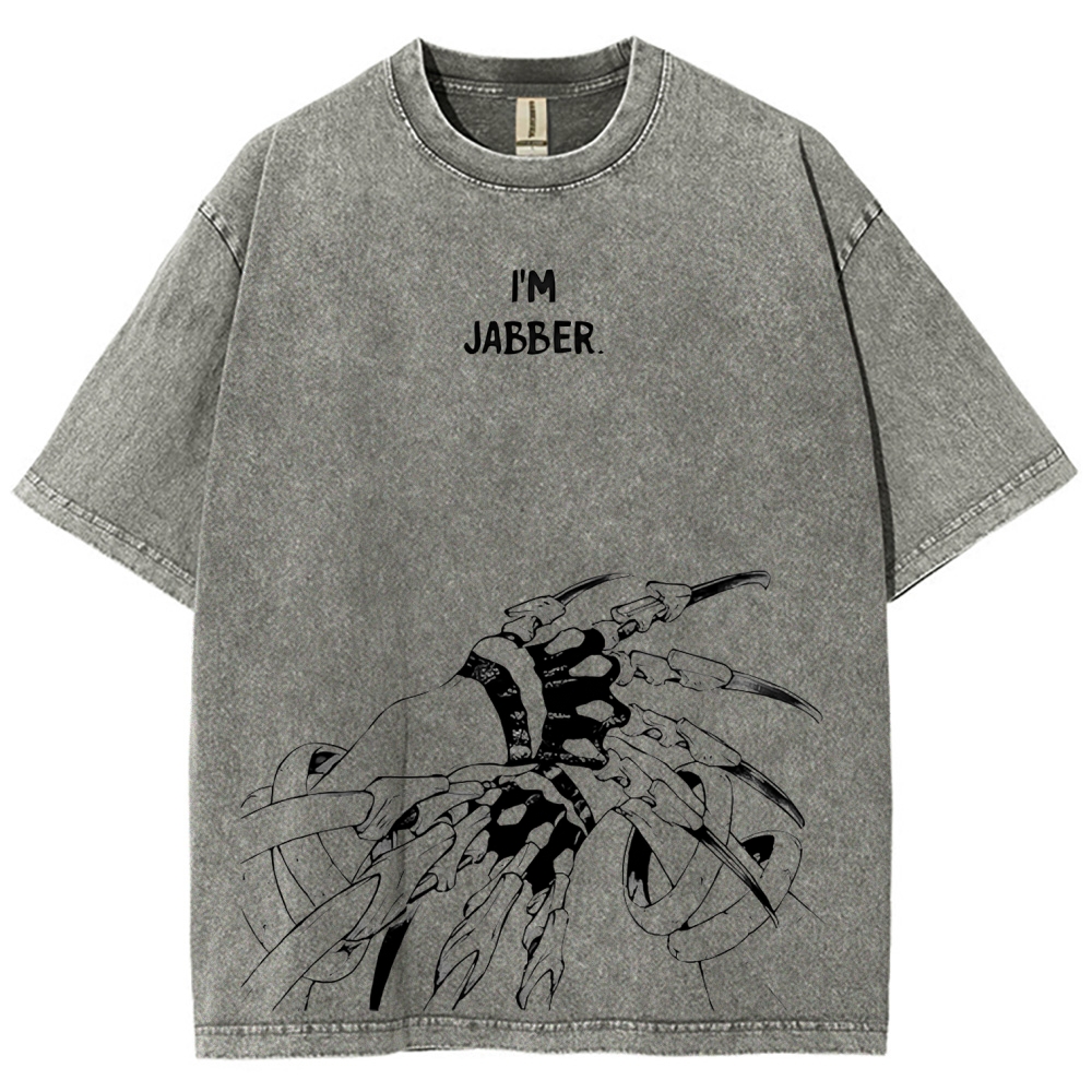 Jujutsu Kaisen Jabber | Unisex Fit Washed T-Shirt