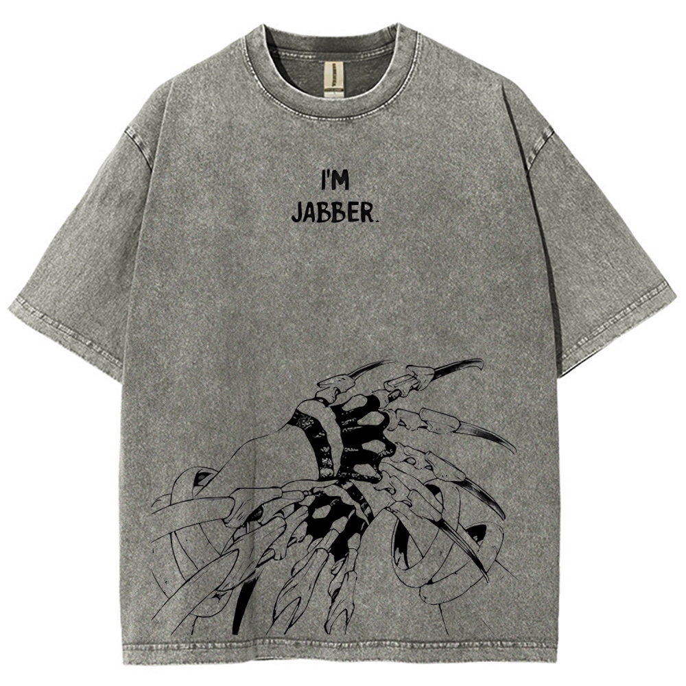 Jujutsu Kaisen Jabber | Unisex Fit Washed T-Shirt