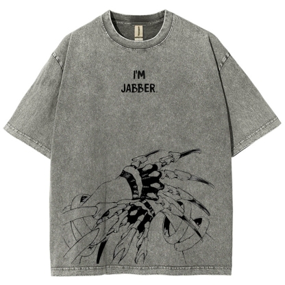 Jujutsu Kaisen Jabber | Unisex Fit Washed T-Shirt
