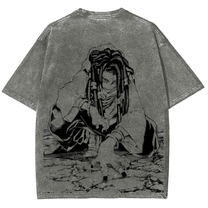 Jujutsu Kaisen Jabber | Unisex Fit Washed T-Shirt