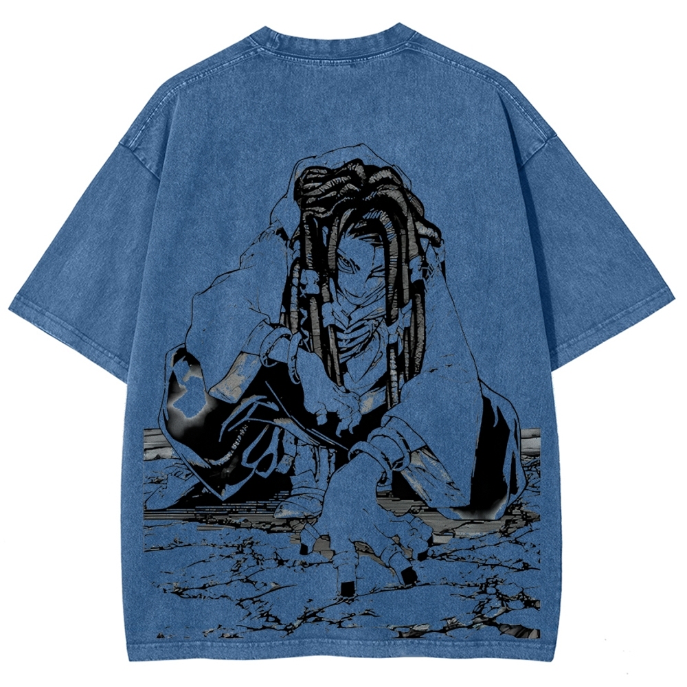 Jujutsu Kaisen Jabber | Unisex Fit Washed T-Shirt