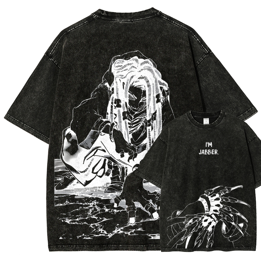 Jujutsu Kaisen Jabber | Unisex Fit Washed T-Shirt