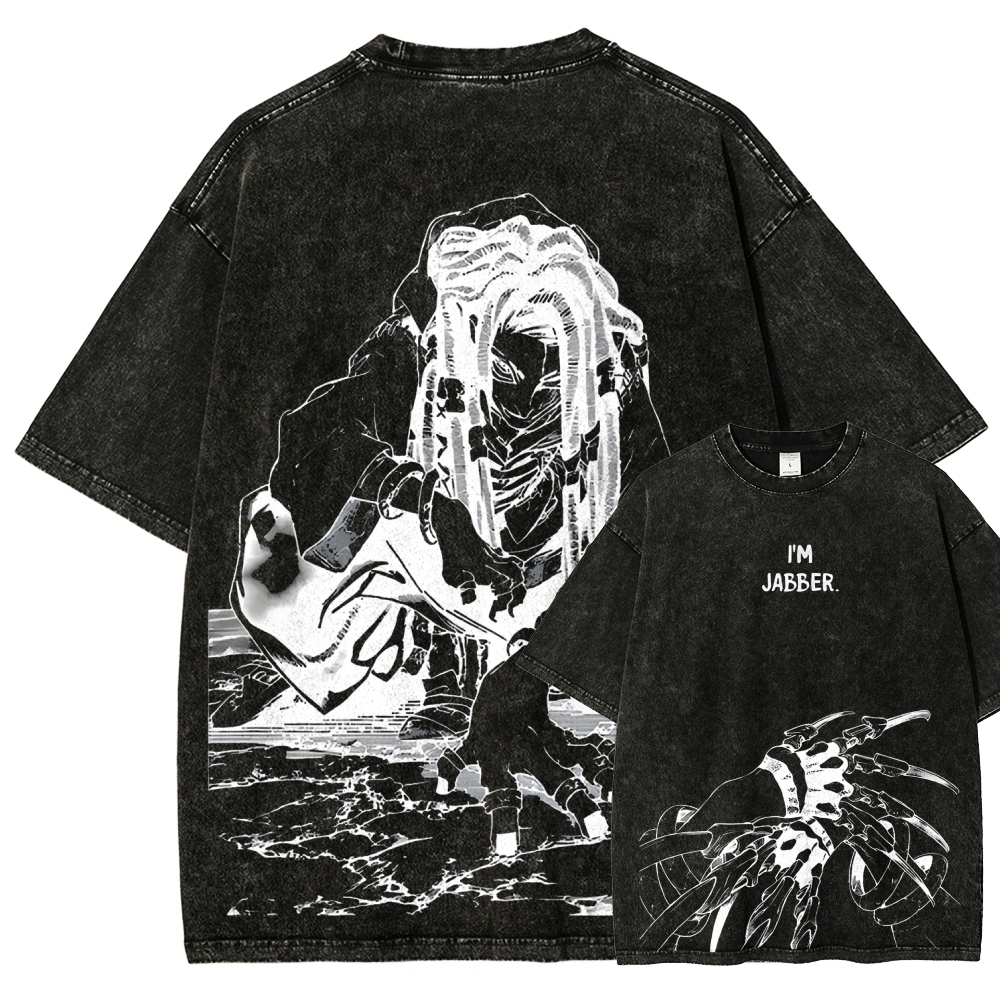 Jujutsu Kaisen Jabber | Unisex Fit Washed T-Shirt
