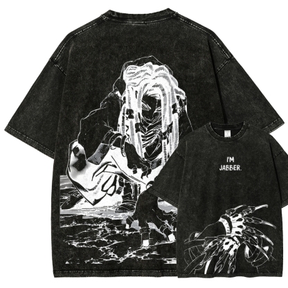 Jujutsu Kaisen Jabber | Unisex Fit Washed T-Shirt