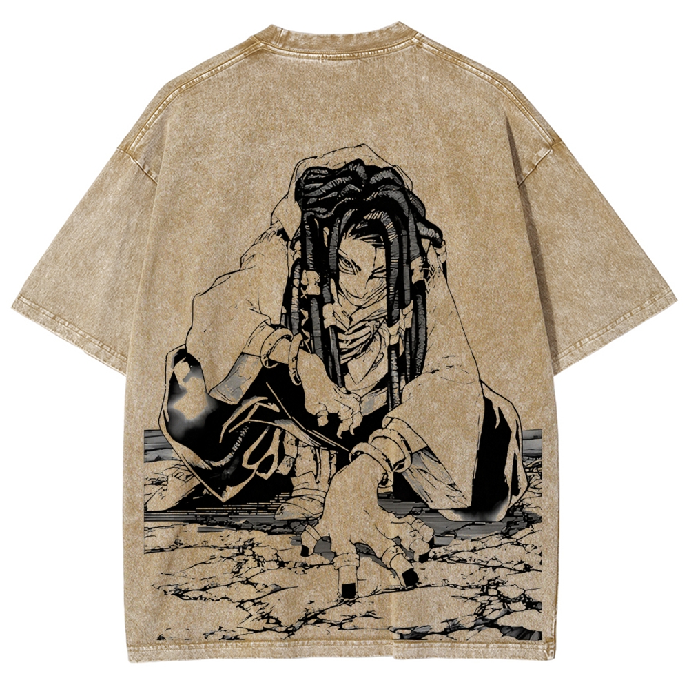 Jujutsu Kaisen Jabber | Unisex Fit Washed T-Shirt