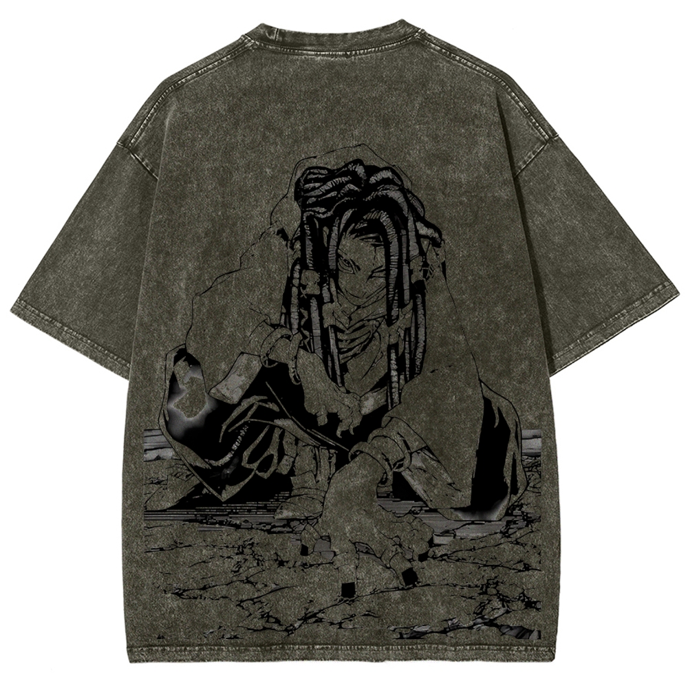 Jujutsu Kaisen Jabber | Unisex Fit Washed T-Shirt