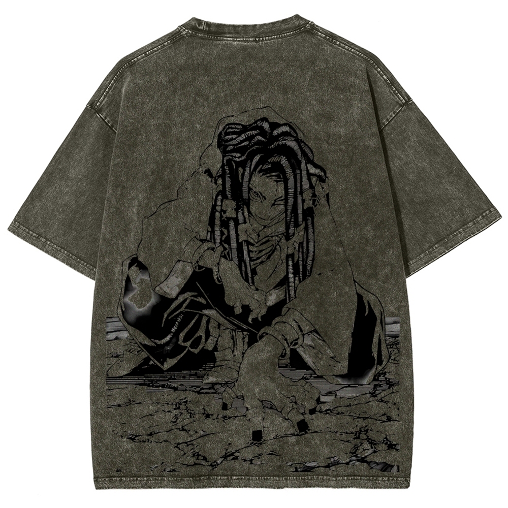 Jujutsu Kaisen Jabber | Unisex Fit Washed T-Shirt