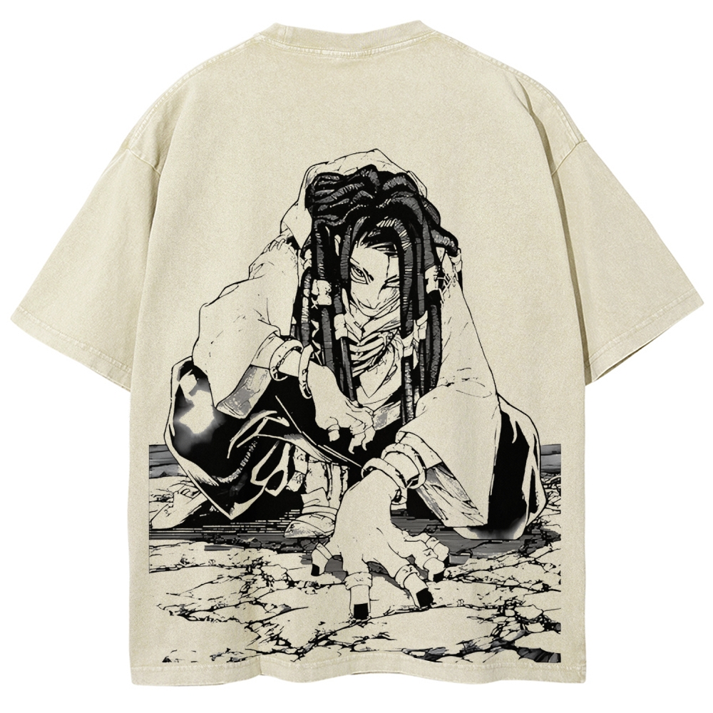 Jujutsu Kaisen Jabber | Unisex Fit Washed T-Shirt