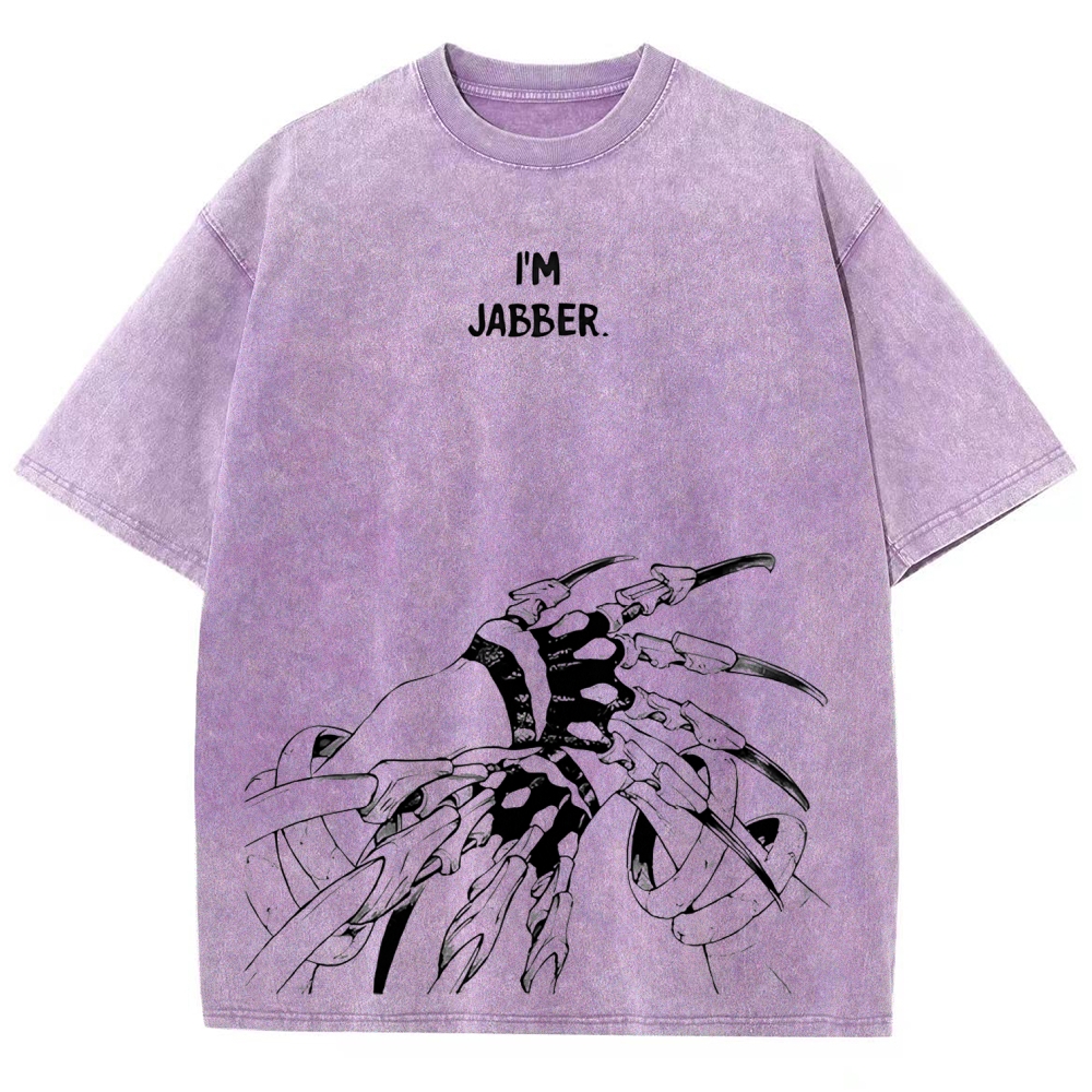 Jujutsu Kaisen Jabber | Unisex Fit Washed T-Shirt