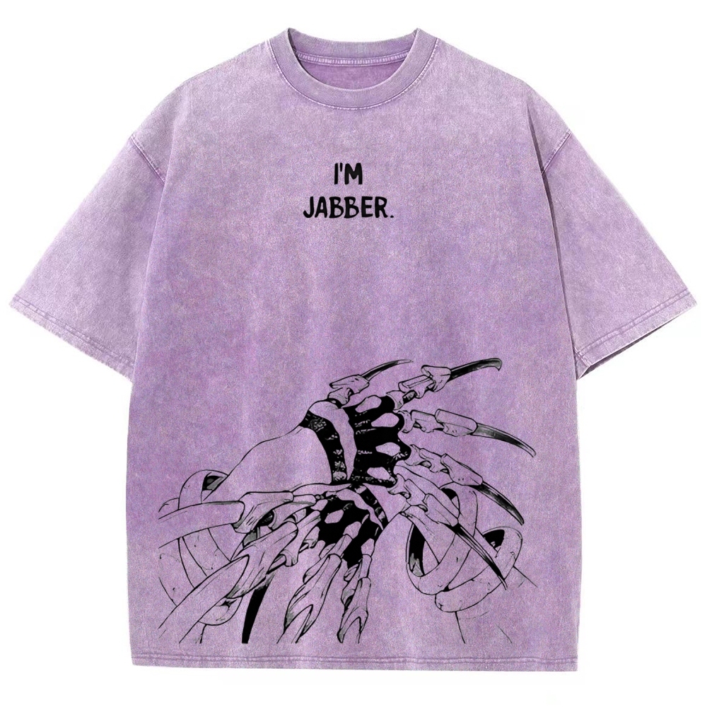 Jujutsu Kaisen Jabber | Unisex Fit Washed T-Shirt