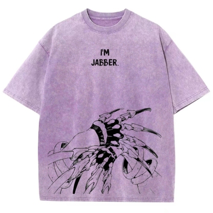 Jujutsu Kaisen Jabber | Unisex Fit Washed T-Shirt