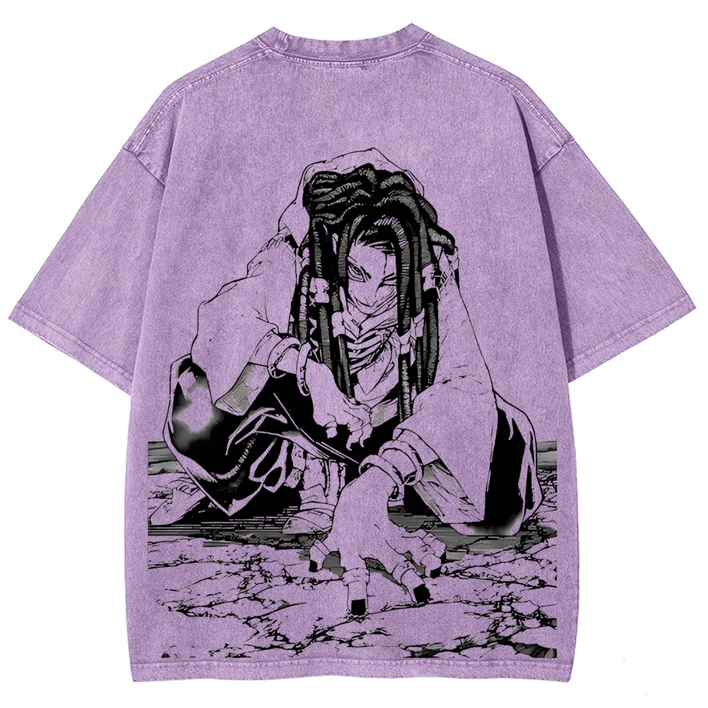 Jujutsu Kaisen Jabber | Unisex Fit Washed T-Shirt