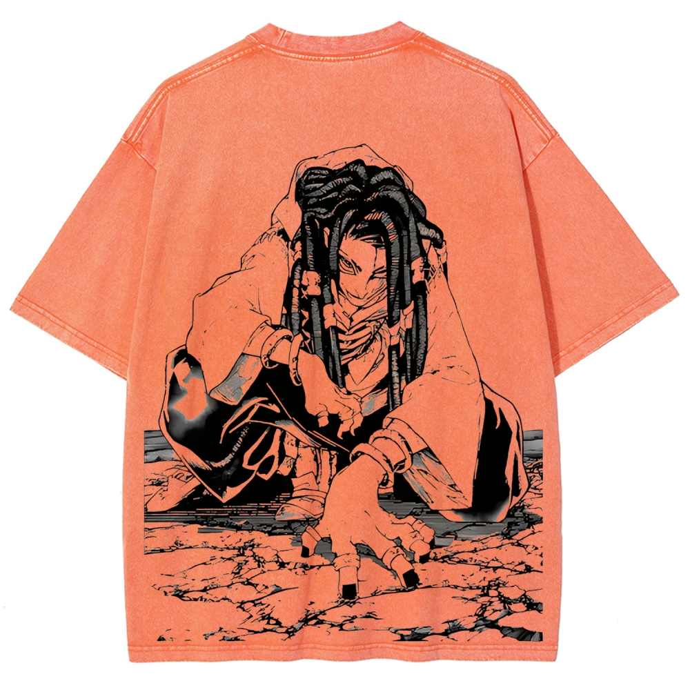 Jujutsu Kaisen Jabber | Unisex Fit Washed T-Shirt