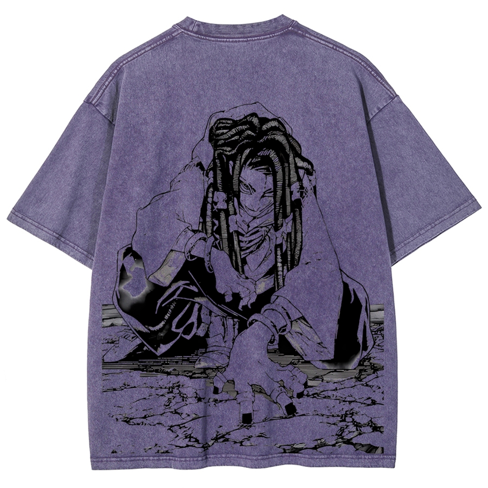 Jujutsu Kaisen Jabber | Unisex Fit Washed T-Shirt