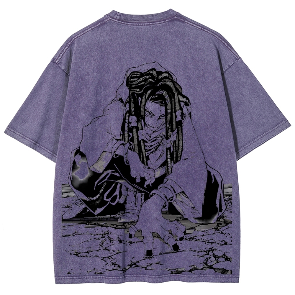 Jujutsu Kaisen Jabber | Unisex Fit Washed T-Shirt