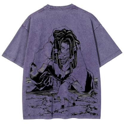 Jujutsu Kaisen Jabber | Unisex Fit Washed T-Shirt