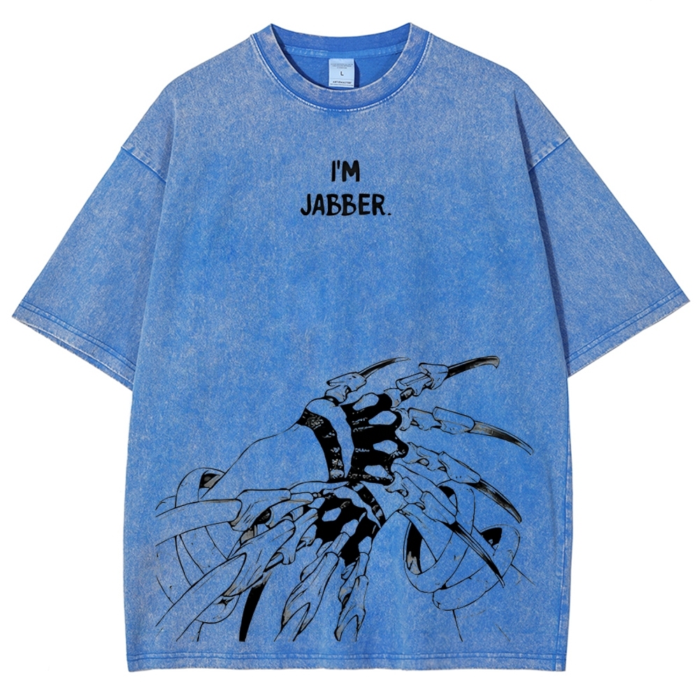 Jujutsu Kaisen Jabber | Unisex Fit Washed T-Shirt