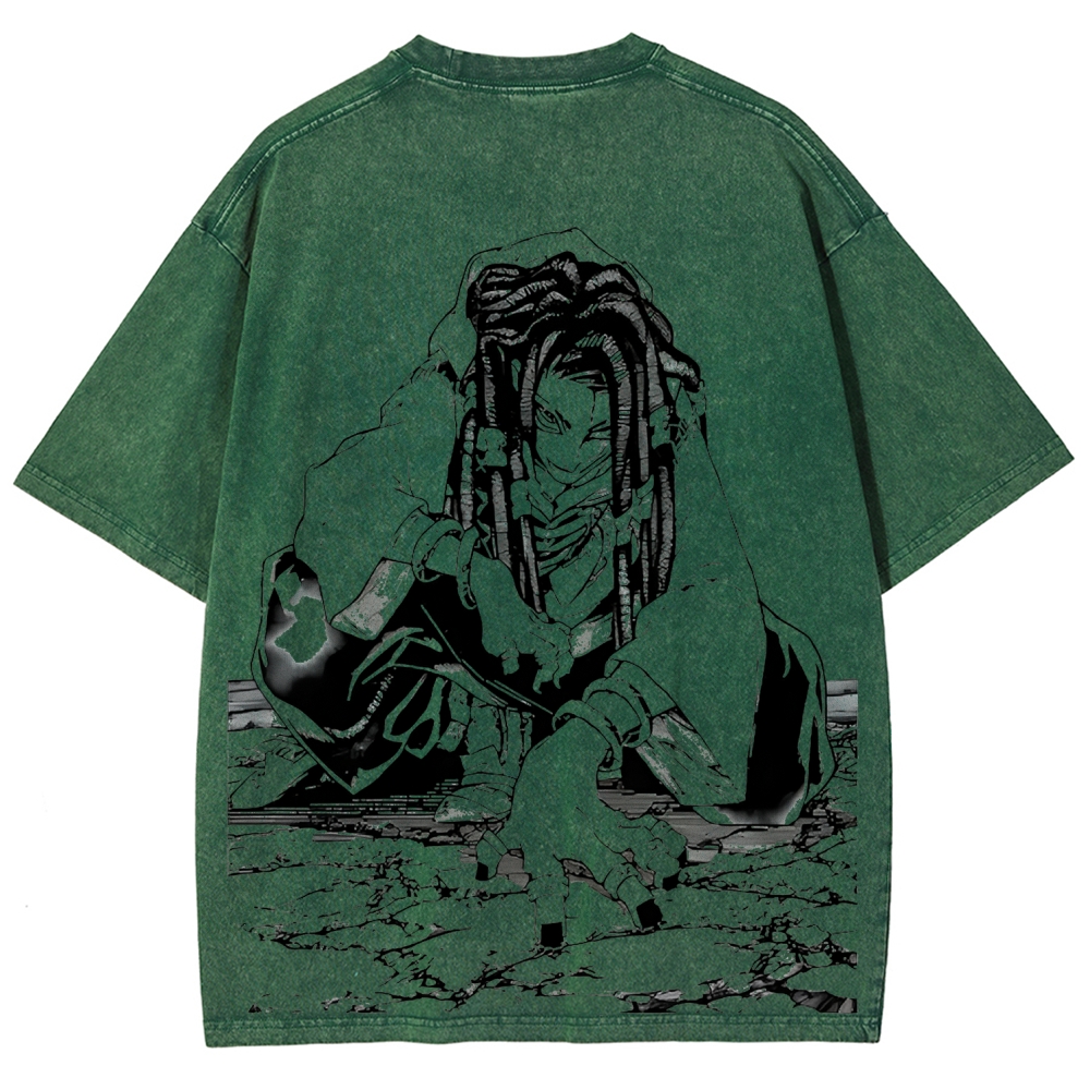 Jujutsu Kaisen Jabber | Unisex Fit Washed T-Shirt