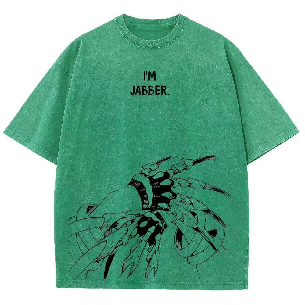 Jujutsu Kaisen Jabber | Unisex Fit Washed T-Shirt