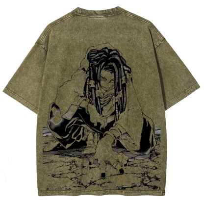 Jujutsu Kaisen Jabber | Unisex Fit Washed T-Shirt