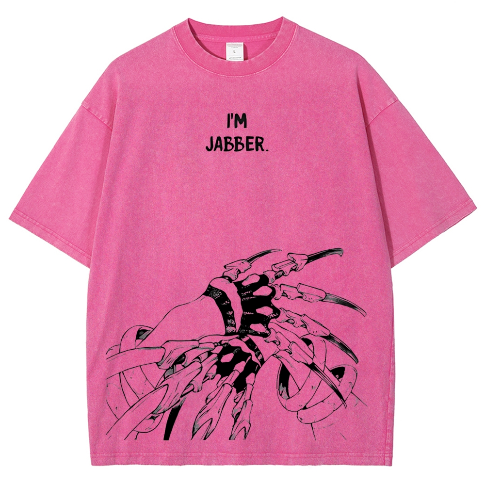 Jujutsu Kaisen Jabber | Unisex Fit Washed T-Shirt