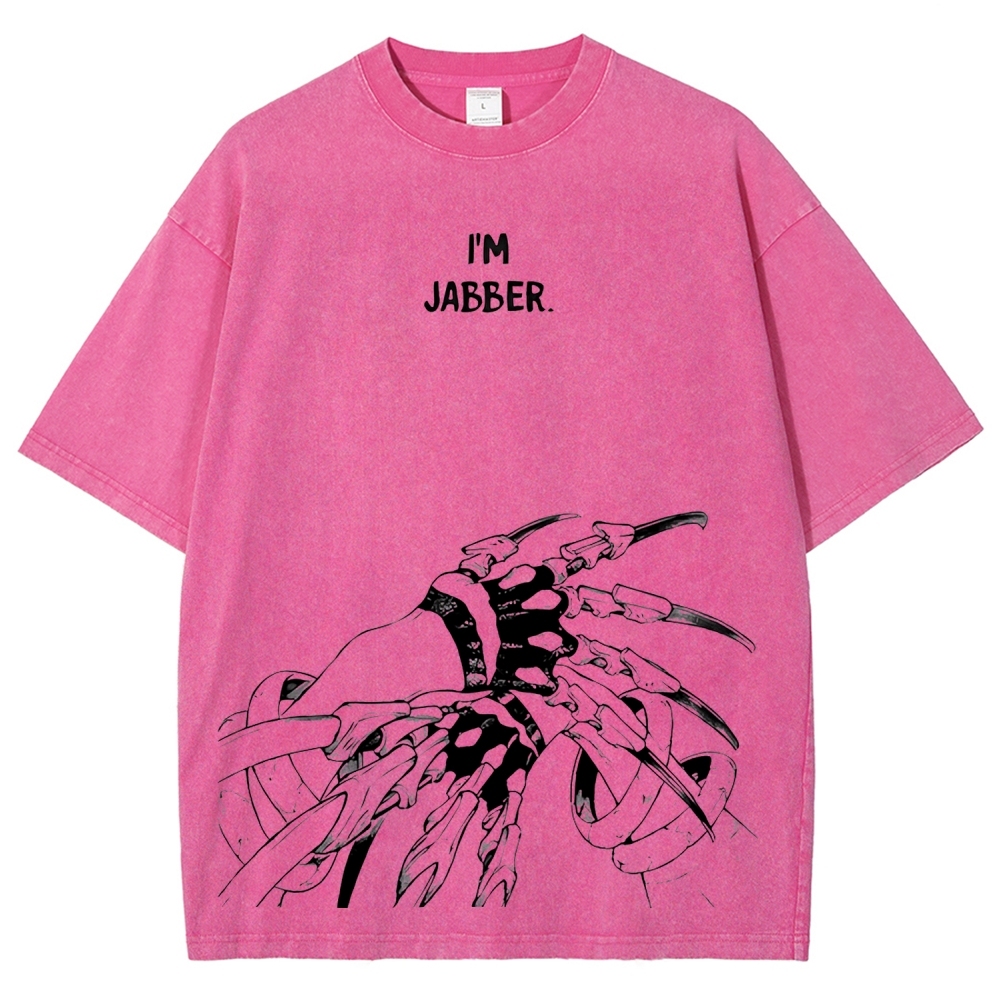 Jujutsu Kaisen Jabber | Unisex Fit Washed T-Shirt