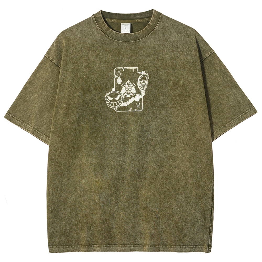 One piece Ace | Unisex Fit Washed T-Shirt