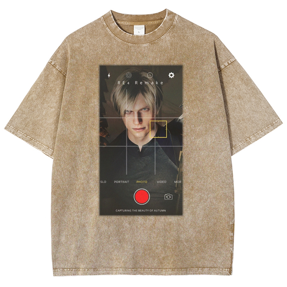 Resident Evil Unisex Fit Washed T-Shirt 2603000547