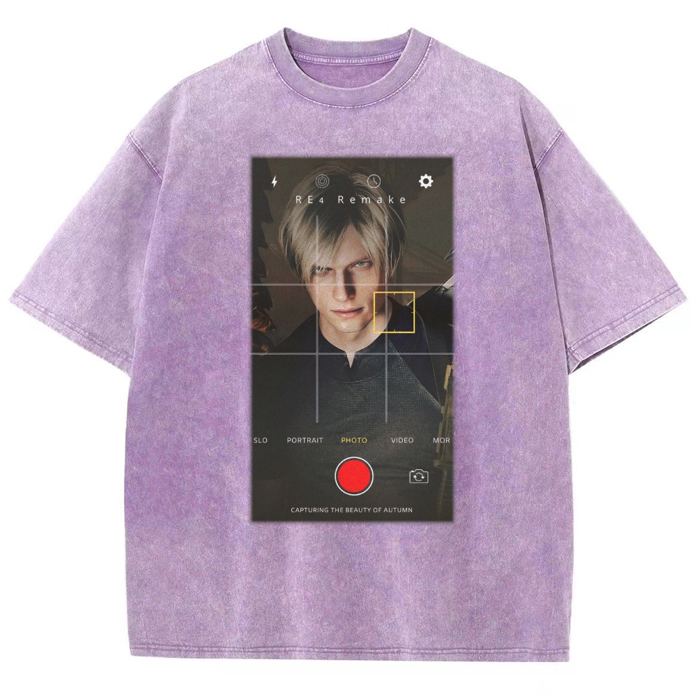 Resident Evil Unisex Fit Washed T-Shirt 2603000547