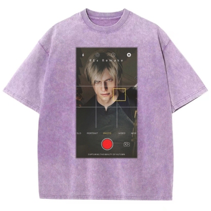 Resident Evil Unisex Fit Washed T-Shirt 2603000547