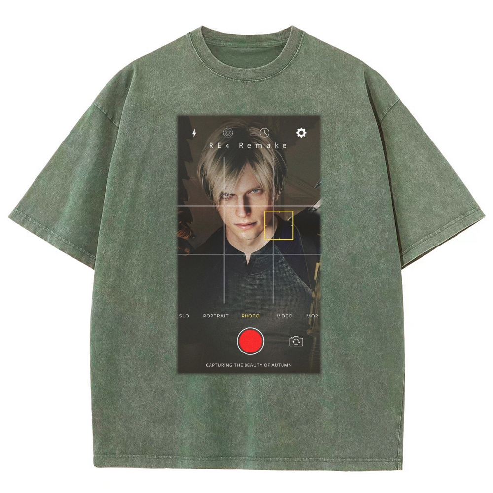 Resident Evil Unisex Fit Washed T-Shirt 2603000547