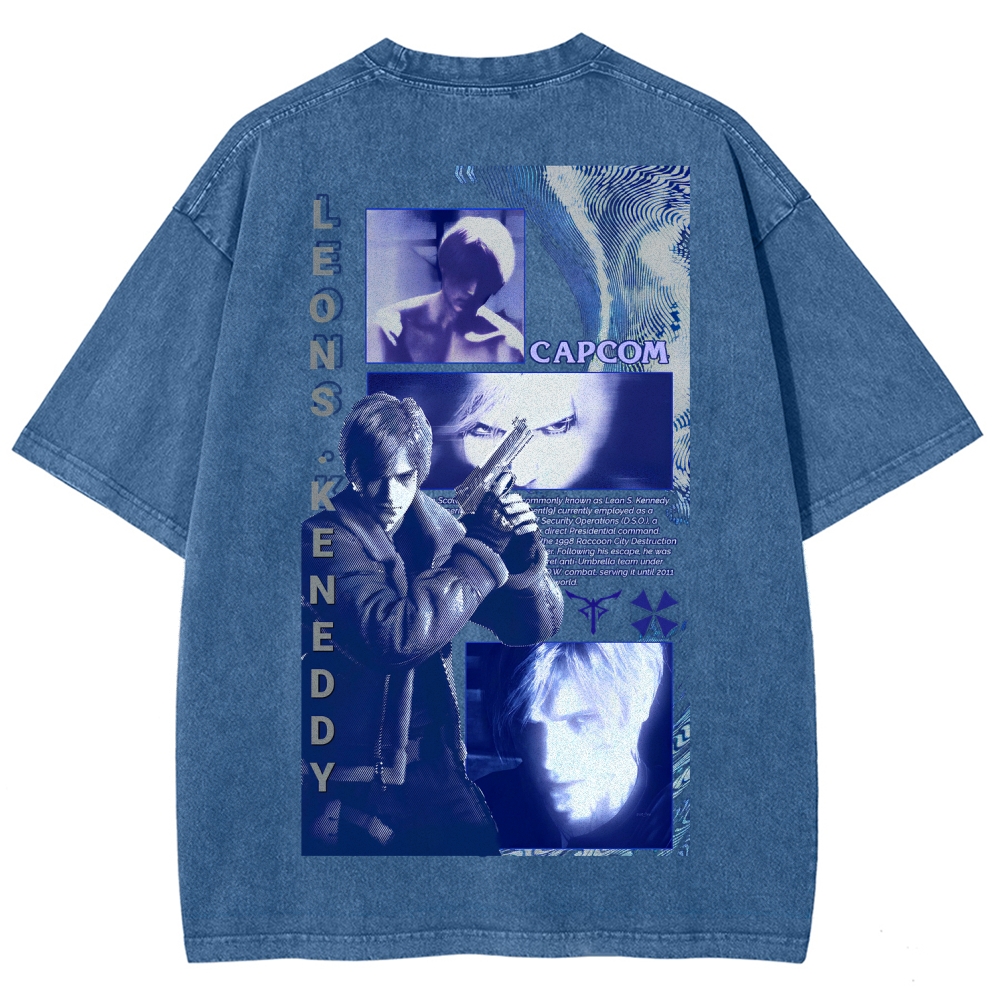 Resident Evil Unisex Fit Washed T-Shirt 2603000550