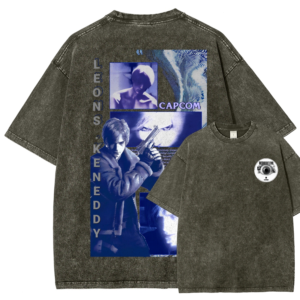 Resident Evil Unisex Fit Washed T-Shirt 2603000550
