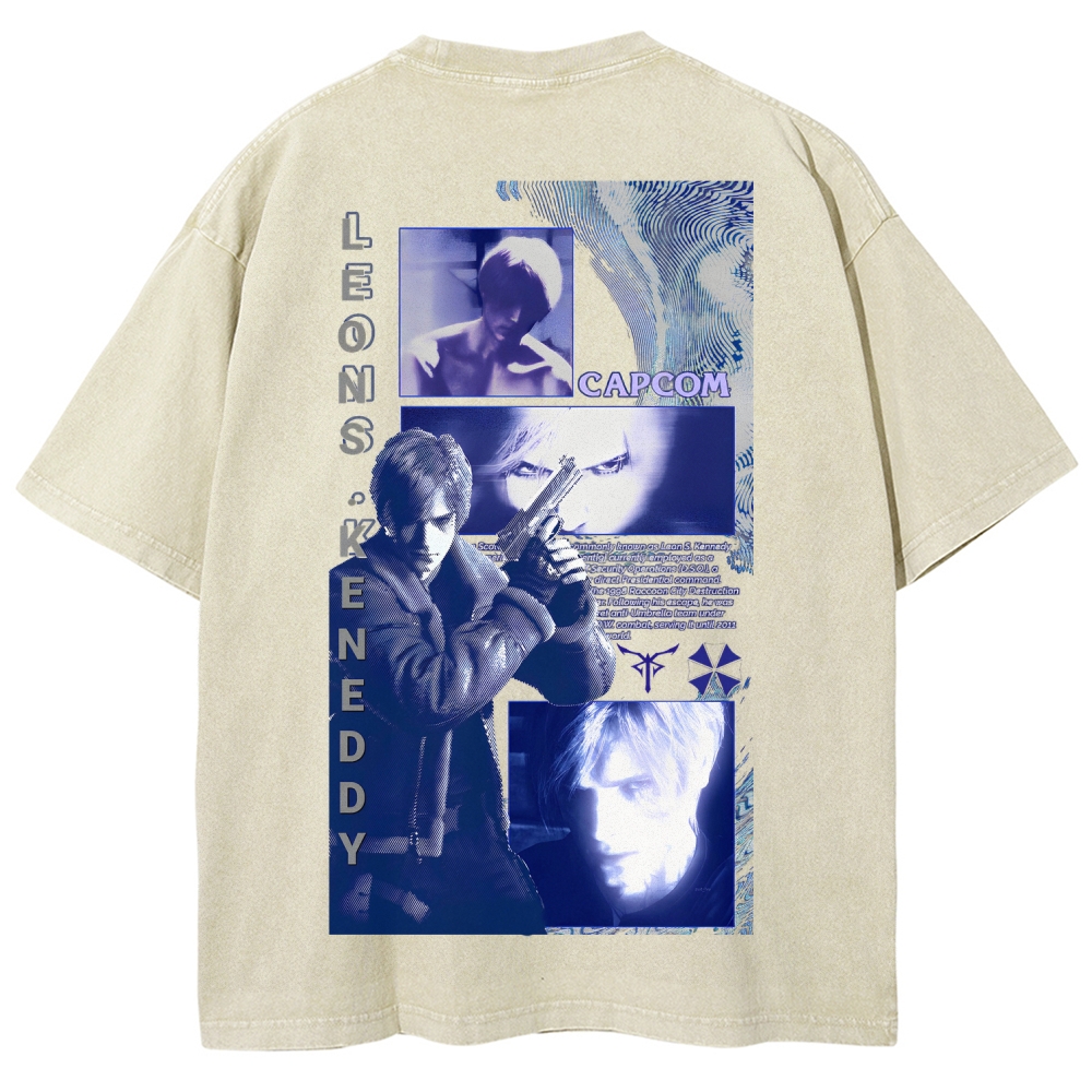 Resident Evil Unisex Fit Washed T-Shirt 2603000550