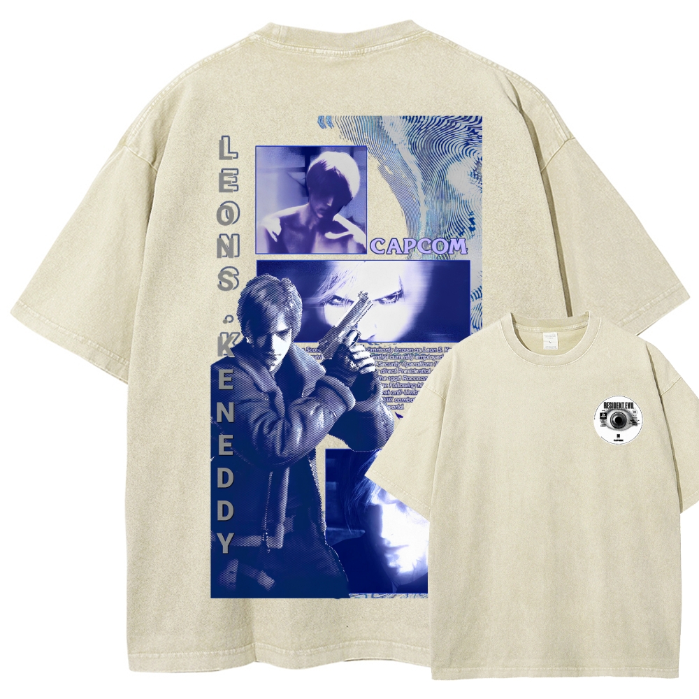 Resident Evil Unisex Fit Washed T-Shirt 2603000550