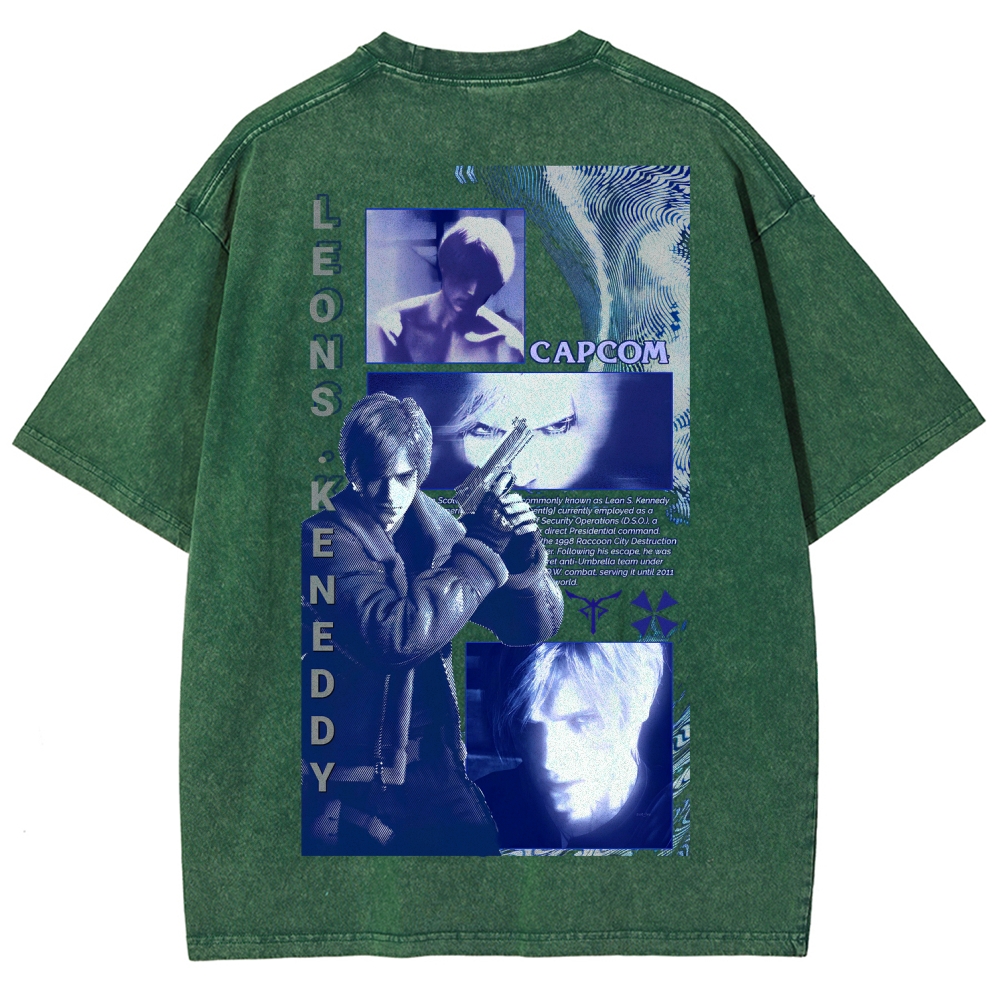 Resident Evil Unisex Fit Washed T-Shirt 2603000550