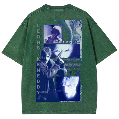 Resident Evil Unisex Fit Washed T-Shirt 2603000550