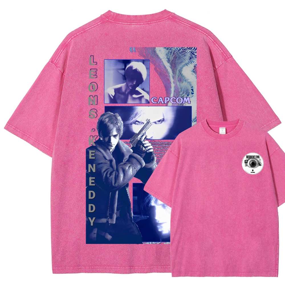 Resident Evil Unisex Fit Washed T-Shirt 2603000550